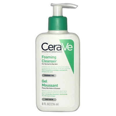 CeraVe Foaming Cleanser for Normal to Oily Skin 236ml