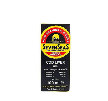 SEVEN SEA COD LIVER OIL LIQUID 100ML