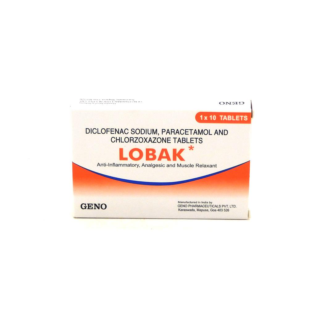 Lobak Tablets 10s