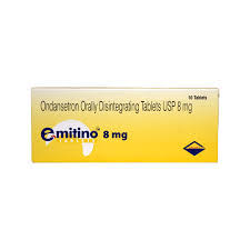 EMITINO ONDANSETRON DISINTEGRATING TABLETS ANTIEMETIC 8MG