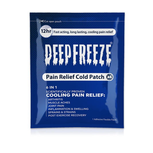 DEEP FREEZE PAIN RELIEF COLD PATCHES 4'S