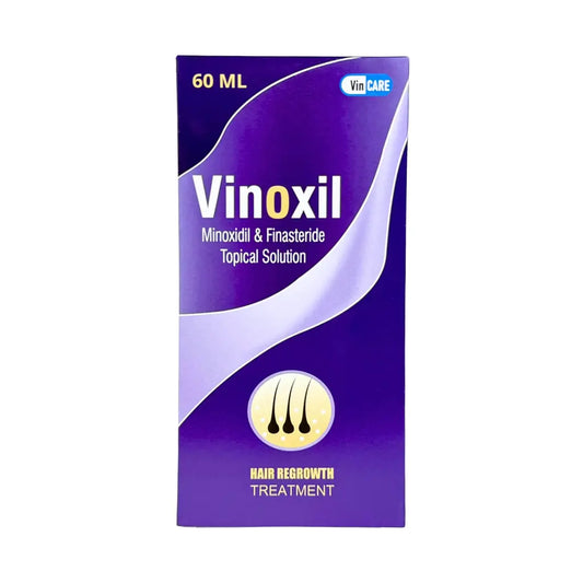 Minoxidil + Finasteride - Vinoxil 5% Topical Solution 60ml