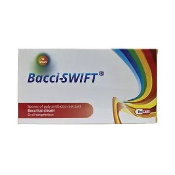 Bacci-swift oral suspension vials 10's