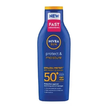 Nivea sun protect & moisture 50+ 200ml lotion