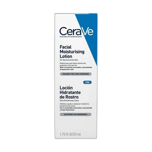 CERAVE FACIAL MOISTURIZING LOTION PM FOR NORMAL TO DRY SKIN