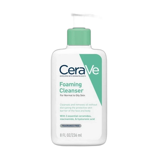 CERAVE FOAMING CLEANSER NORMAL TO OILY SKIN 236ML