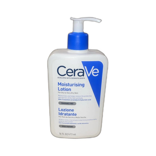 Cerave moist lotion dry to very  dry 473ml