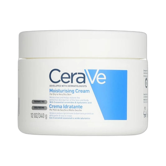 CERAVE MOISTURISING CREAM 340G (dry to very dry skin)