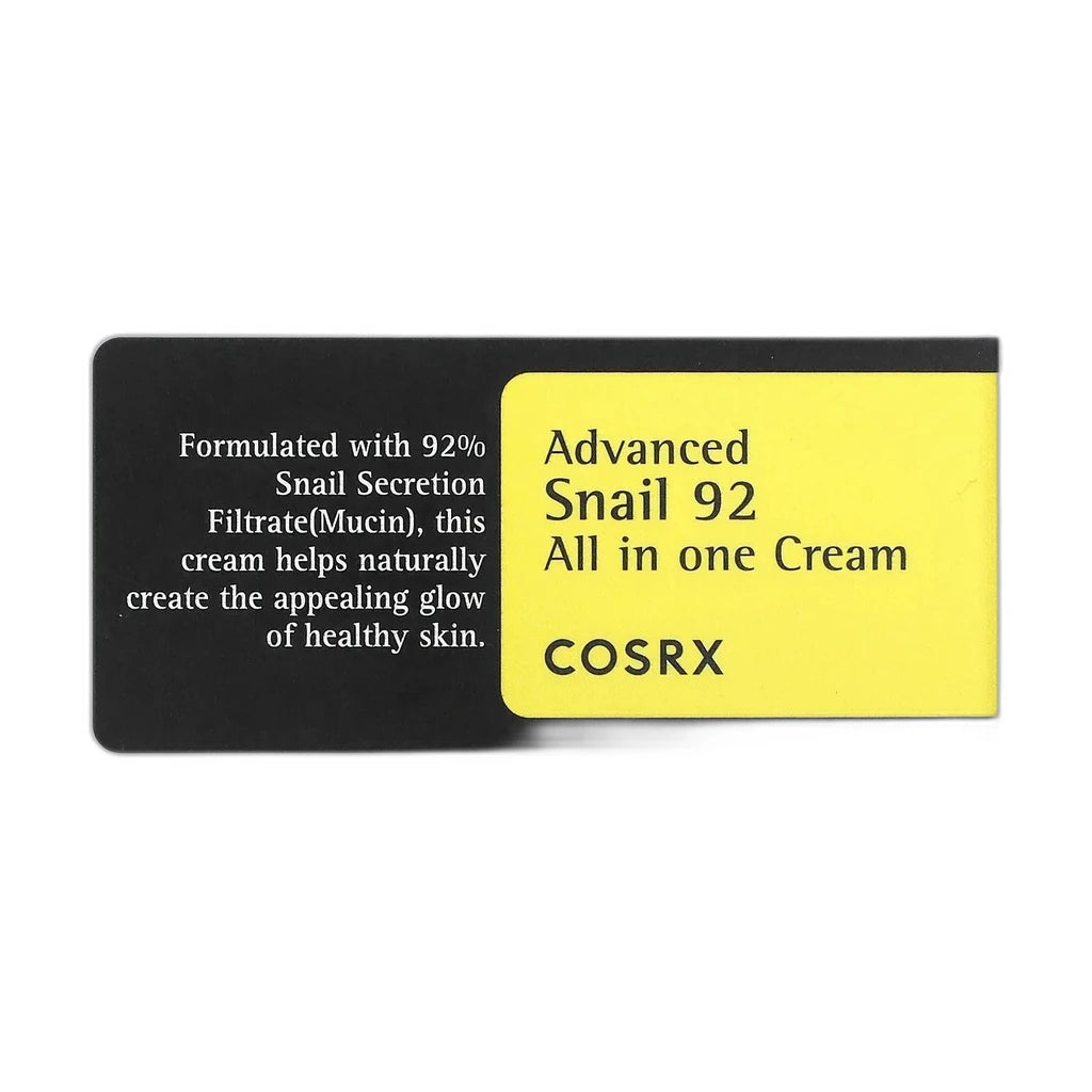 COSRX ADVANCED SNAIL 92 ALL IN ONE CREAM 100G
