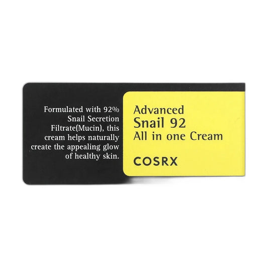 COSRX ADVANCED SNAIL 92 ALL IN ONE CREAM 100G
