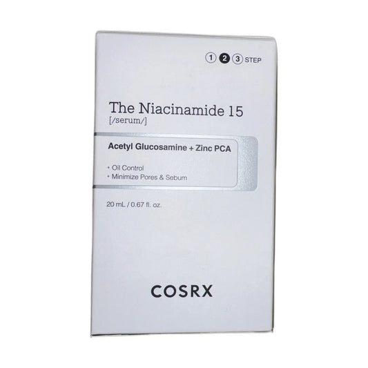 COSRX NIACINAMIDE 15 SERUM ( ACETYL GLUCOSAMINE + ZINC PCA 20Ml )