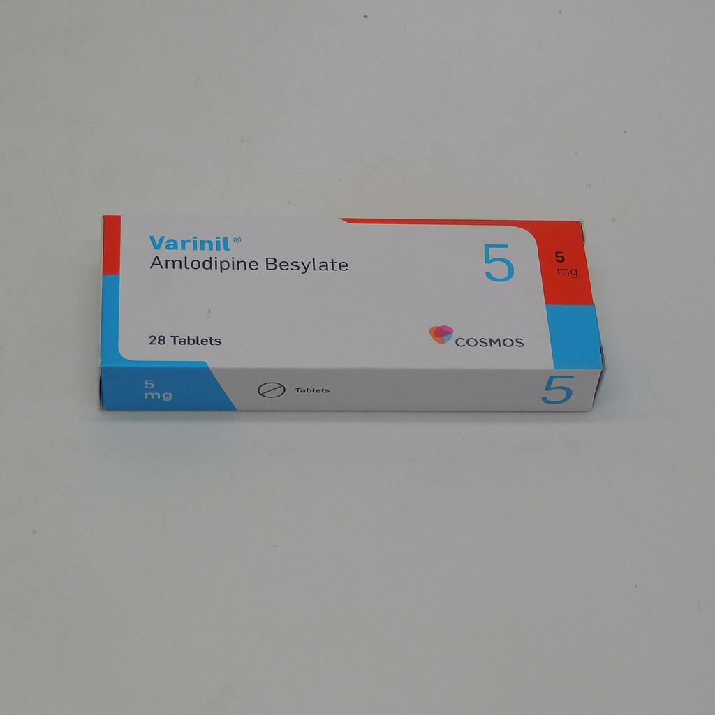 VARINIL (amlodipine) 5mg 28's