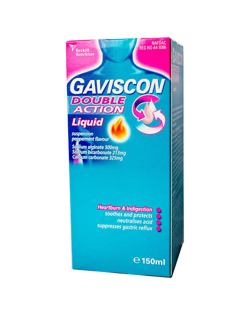 GAVISCON DOUBLE ACTION LIQUID 150ML