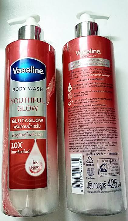 VASELINE BODY WASH YOUTHFUL GLOW 425ML