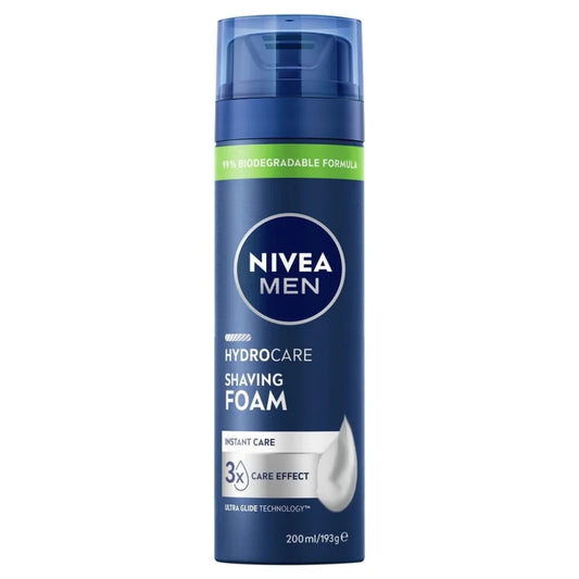 Nivea Men HydroCare Shaving Foam (200 ml)